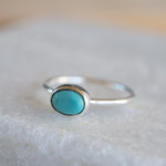 Turquoise Ring ~ Gemstone ~ Natural ~ Sterling Silver 925~ Jewelry ~ Handmade ~ December Birthstone MR348