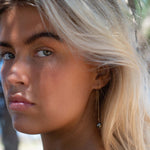 Tahitian Pearl Earrings ~ 14k Gold Filled ~ Threader earrings ~ Jewelry ~ Natural ~ Organic ~ Everyday ~ ME226