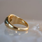 Moonstone Ring ~ 18k Gold Plated ~ Jewelry ~ Handmade ~ Boho ~ Natural gemstone ~ MR359