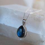 Copper Turquoise Necklace ~ Sterling Silver ~ MN173B