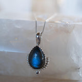 Copper Turquoise Necklace ~ Sterling Silver ~ MN173B