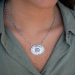 Moonstone Necklace ~ Sterling Silver 925 ~Jewelry ~ Statement ~ Handmade~ Chain~ ~Layered ~ MN160