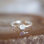 Moonstone Ring~ Sterling Silver 925 ~ Handmade ~ Gemstone ~ Hippie ~Bohemian~June Birthstone~MR374