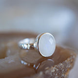 Moonstone Ring~ Sterling Silver 925 ~ Handmade ~ Gemstone ~ Hippie ~Bohemian~June Birthstone~MR376
