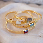 Garnet hydro Adjustable Bracelet ~ Gold Plated 18k ~ Handmade ~ Hippie ~Bohemian ~Jewelry ~Gemstone ~Body MB084