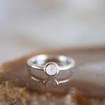 Moonstone Ring~ Sterling Silver 925 ~ Handmade ~ Gemstone ~ Hippie ~Bohemian~June Birthstone~MR374