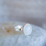 Moonstone Ring~ Sterling Silver 925 ~ Handmade ~ Gemstone ~ Hippie ~Bohemian~June Birthstone~MR376