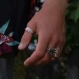 Anchor Men's Ring ~ Sterling Silver 925 ~ - Maresia Jewelry