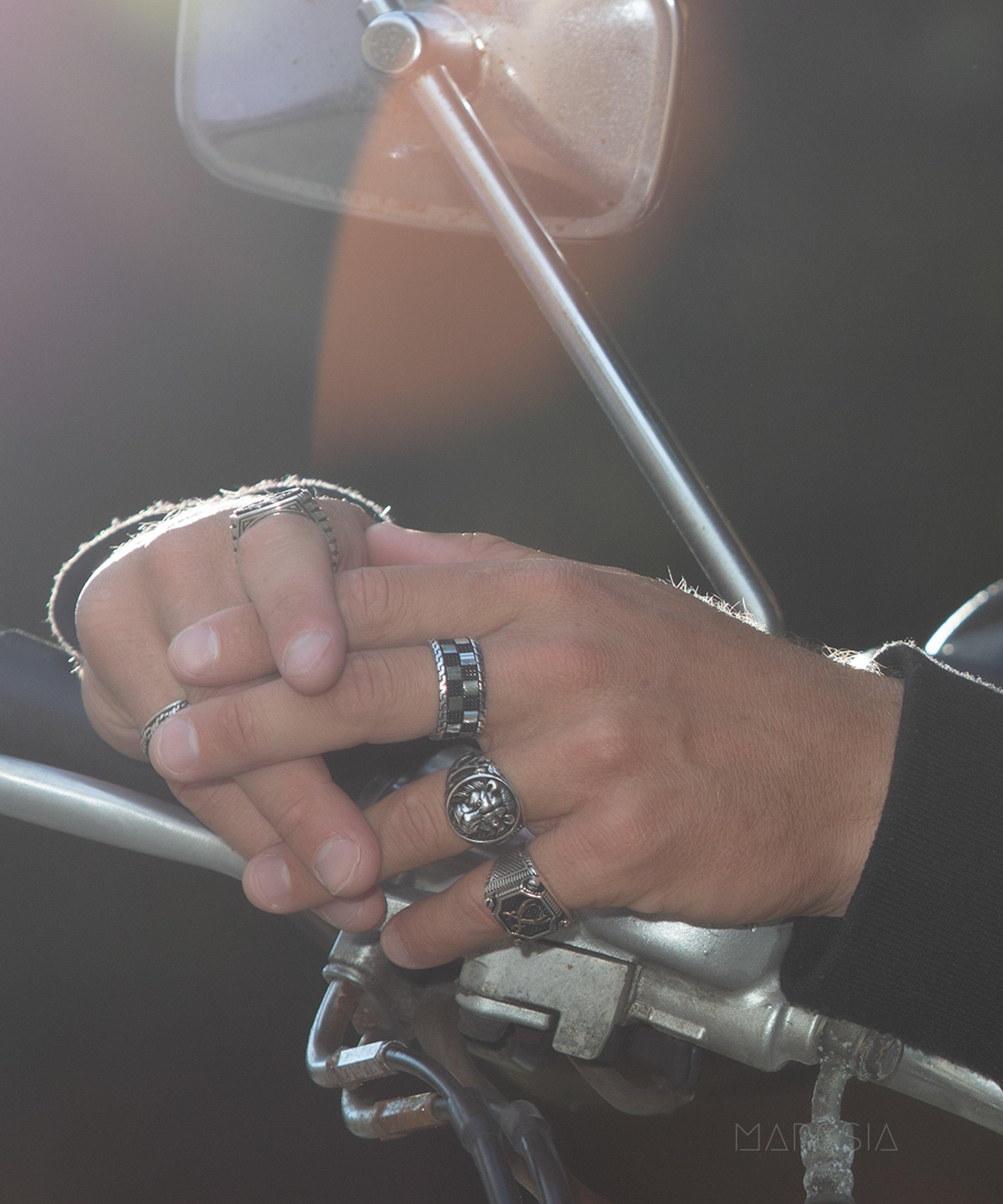 Men's Ring ~ Sterling Silver 925 ~ - Maresia Jewelry