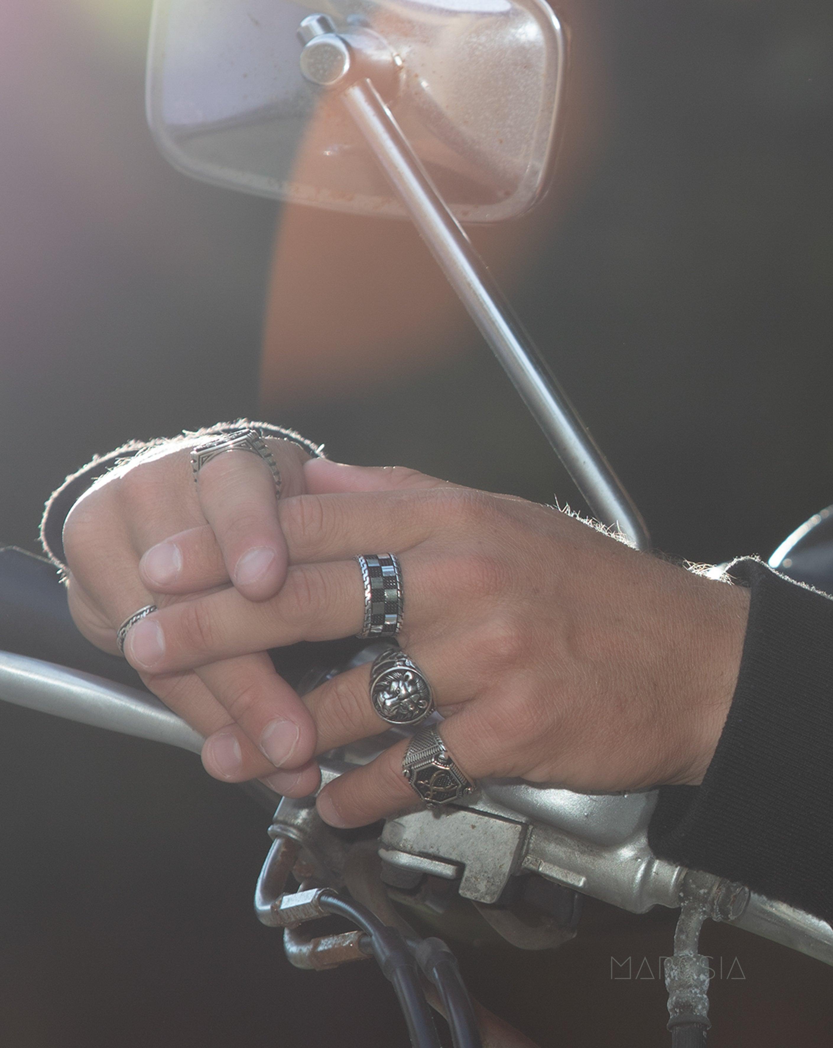 Men's Ring ~ Sterling Silver 925 ~ - Maresia Jewelry