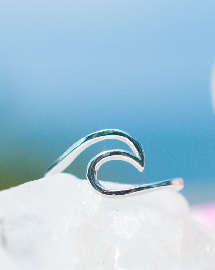 Wave Ring ~Sterling Silver 925~ MR005 - Maresia Jewelry