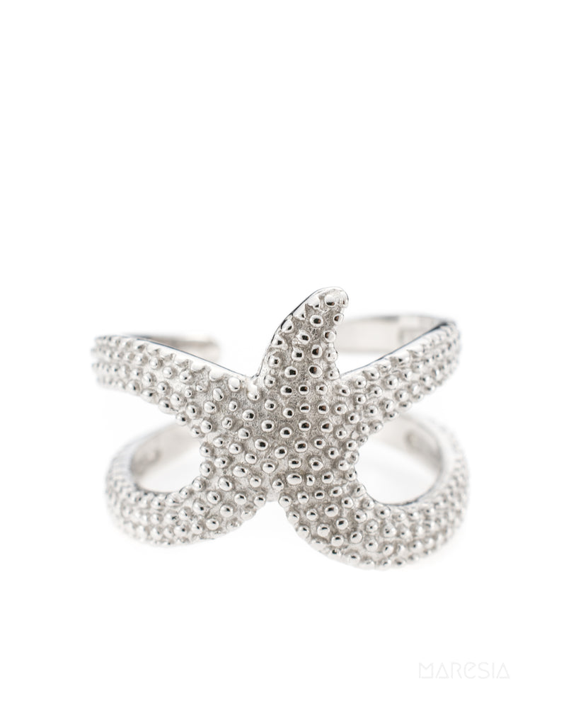 Star Fish Ring~ Sterling Silver 925~ SMR027 - Maresia Jewelry