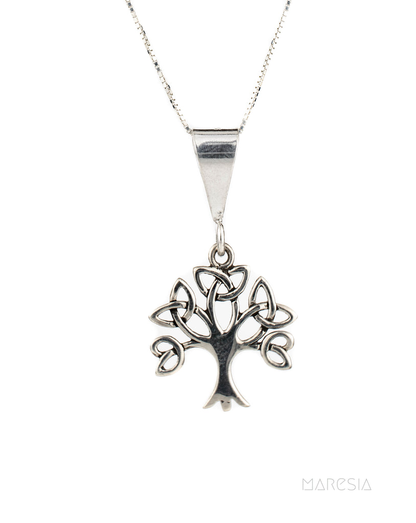 Celtic Tree of Life Pendant ~ Sterling Silver 925 - Maresia Jewelry