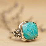 Turquoise Ring ~ Sterling Silver 925 ~ Handmade ~ Statement ~ Hippie ~ Bohemian ~ Jewelry ~Gift For Her ~Gemstone~December Birthstone~ MR259