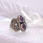 Amethyst Ring ~ Sterling Silver 925 ~ MR106A - Maresia Jewelry