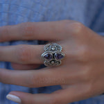 Amethyst Ring ~ Sterling Silver 925 ~ MR106A - Maresia Jewelry