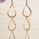 Ana Paula Tear Drop Earrings ~Gold Plated or Silver Plated ~ SME008 - Maresia Jewelry