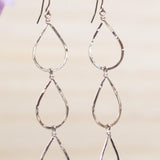 Ana Paula Tear Drop Earrings ~Gold Plated or Silver Plated ~ SME008 - Maresia Jewelry