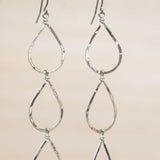 Ana Paula Tear Drop Earrings ~Gold Plated or Silver Plated ~ SME008 - Maresia Jewelry