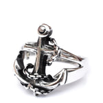 Anchor Men's Ring ~ Sterling Silver 925 ~ - Maresia Jewelry