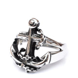 Anchor Men's Ring ~ Sterling Silver 925 ~ - Maresia Jewelry