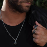 Anchor Men's Ring ~ Sterling Silver 925 ~ - Maresia Jewelry