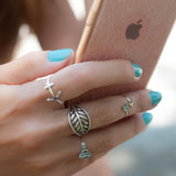 Anchor Ring~ Sterling Silver 925~ SMR090 - Maresia Jewelry