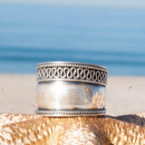 Barra Grande Ring~Sterling Silver 925 ~ SMR002 - Maresia Jewelry