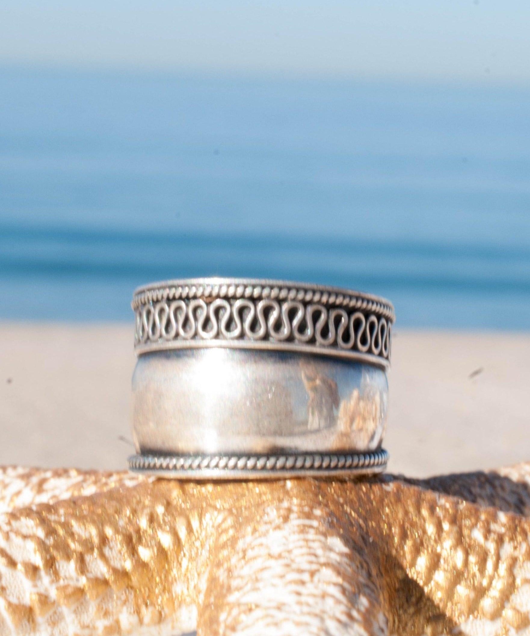 Barra Grande Ring~Sterling Silver 925 ~ SMR002 - Maresia Jewelry