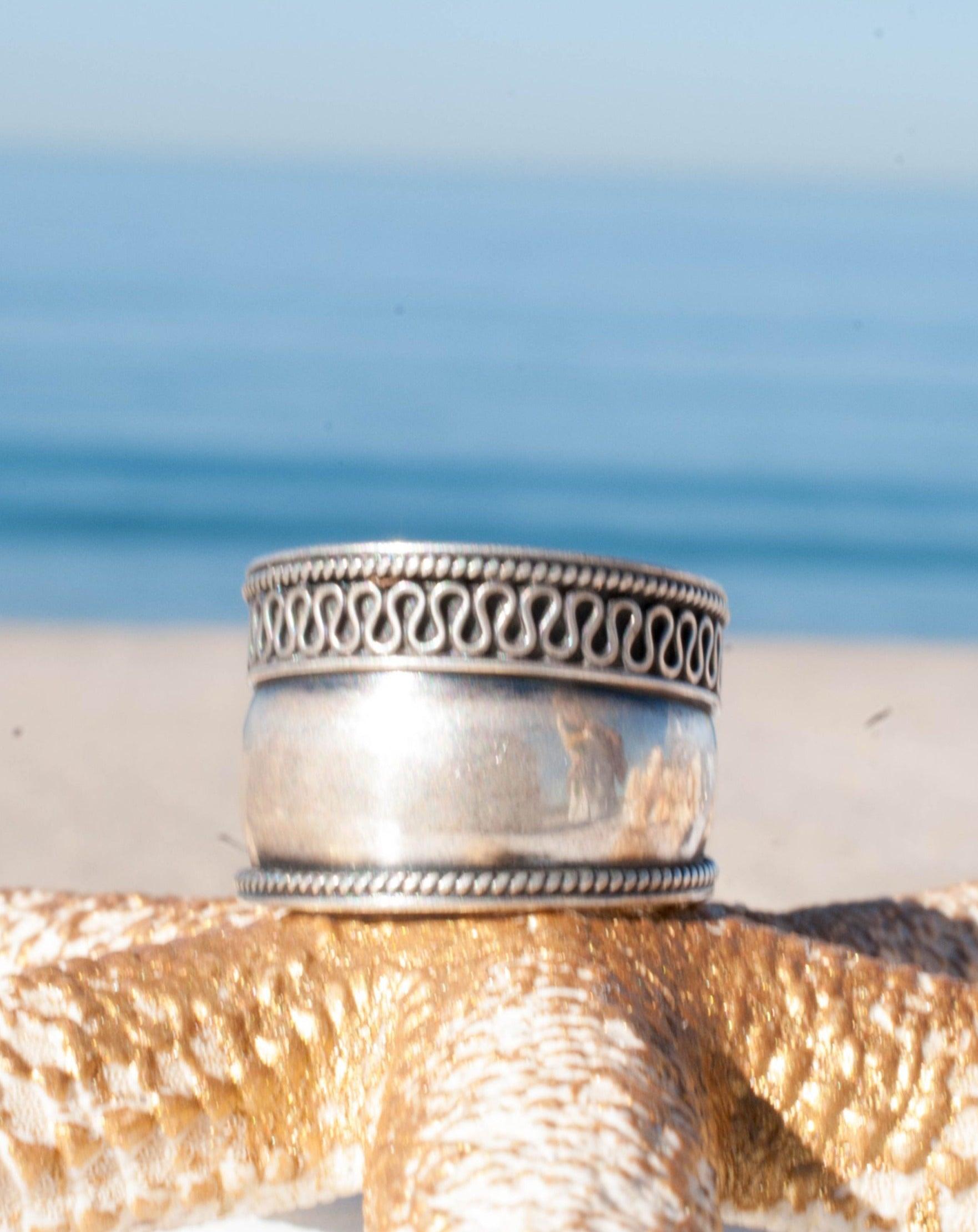 Barra Grande Ring~Sterling Silver 925 ~ SMR002 - Maresia Jewelry
