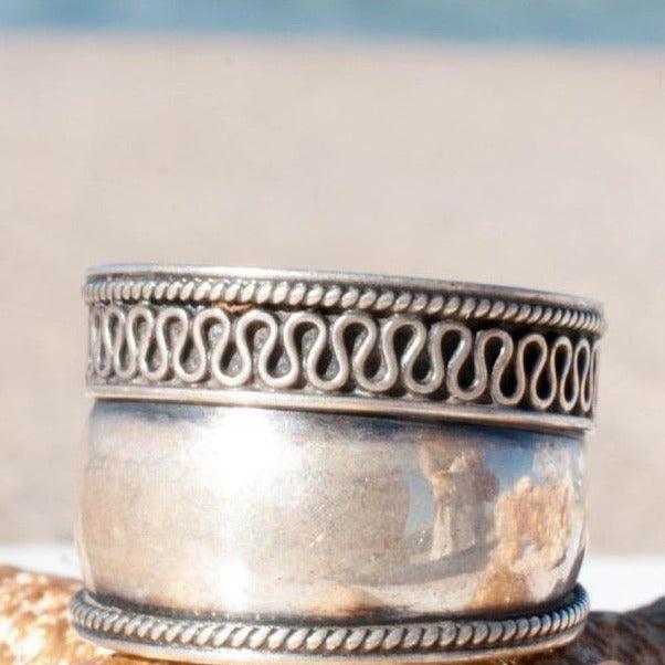 Barra Grande Ring~Sterling Silver 925 ~ SMR002 - Maresia Jewelry