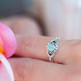 Barra Turquoise Ring ~Sterling Silver 925~ SMR050 - Maresia Jewelry