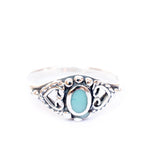 Barra Turquoise Ring ~Sterling Silver 925~ SMR050 - Maresia Jewelry