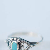 Barra Turquoise Ring ~Sterling Silver 925~ SMR050 - Maresia Jewelry