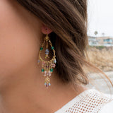 Bianca Chandelier Earrings ~Gold Plated ~ SME036 - Maresia Jewelry