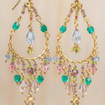 Bianca Chandelier Earrings ~Gold Plated ~ SME036 - Maresia Jewelry