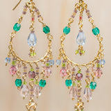 Bianca Chandelier Earrings ~Gold Plated ~ SME036 - Maresia Jewelry