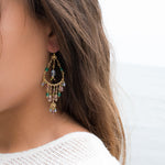 Bianca Chandelier Earrings ~Gold Plated ~ SME036 - Maresia Jewelry