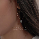 Black Pearl Earrings ~ Sterling Silver or Gold Filled ~ ME125 - Maresia Jewelry