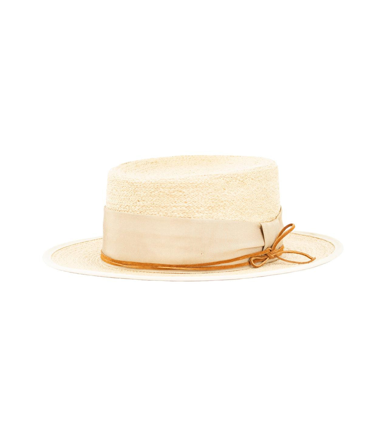 Boater Hat ~ Straw Hat ~ MH009 - Maresia Jewelry