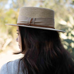 Boater Hat ~ Straw Hat ~ MH009 - Maresia Jewelry