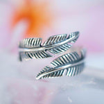 Camburi Leaf Ring ~Sterling Silver 925~ SMR001 - Maresia Jewelry