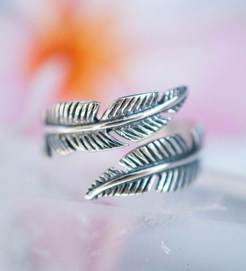 Camburi Leaf Ring ~Sterling Silver 925~ SMR001 - Maresia Jewelry