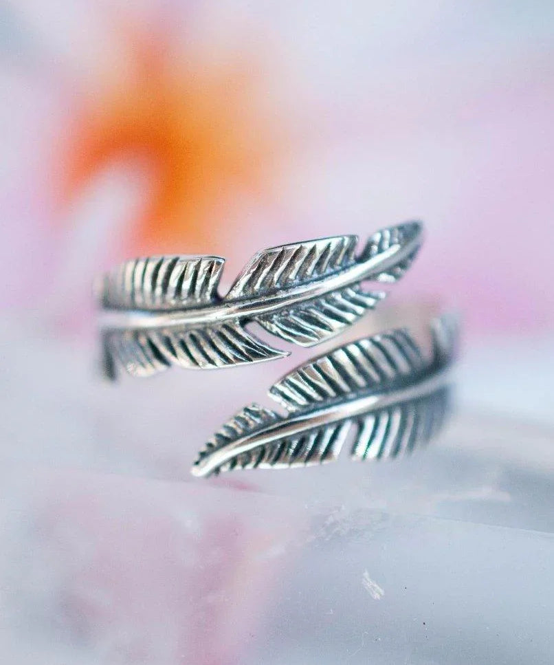 Camburi Leaf Ring ~Sterling Silver 925~ SMR001 - Maresia Jewelry