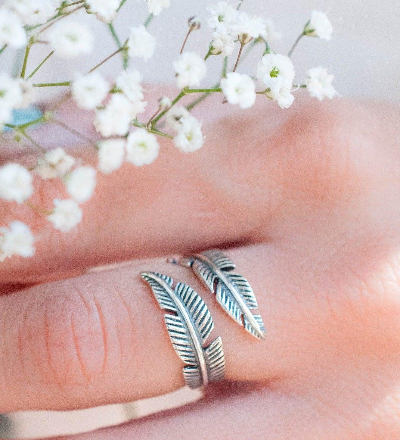 Camburi Leaf Ring ~Sterling Silver 925~ SMR001 - Maresia Jewelry