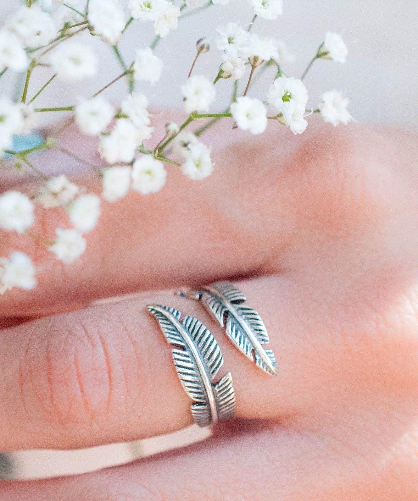 Camburi Leaf Ring ~Sterling Silver 925~ SMR001 - Maresia Jewelry