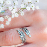 Camburi Leaf Ring ~Sterling Silver 925~ SMR001 - Maresia Jewelry