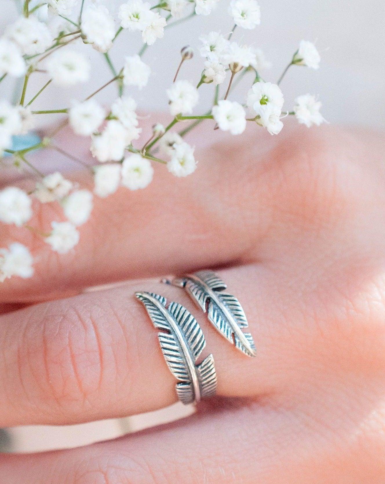 Camburi Leaf Ring ~Sterling Silver 925~ SMR001 - Maresia Jewelry
