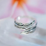 Camburi Leaf Ring ~Sterling Silver 925~ SMR001 - Maresia Jewelry