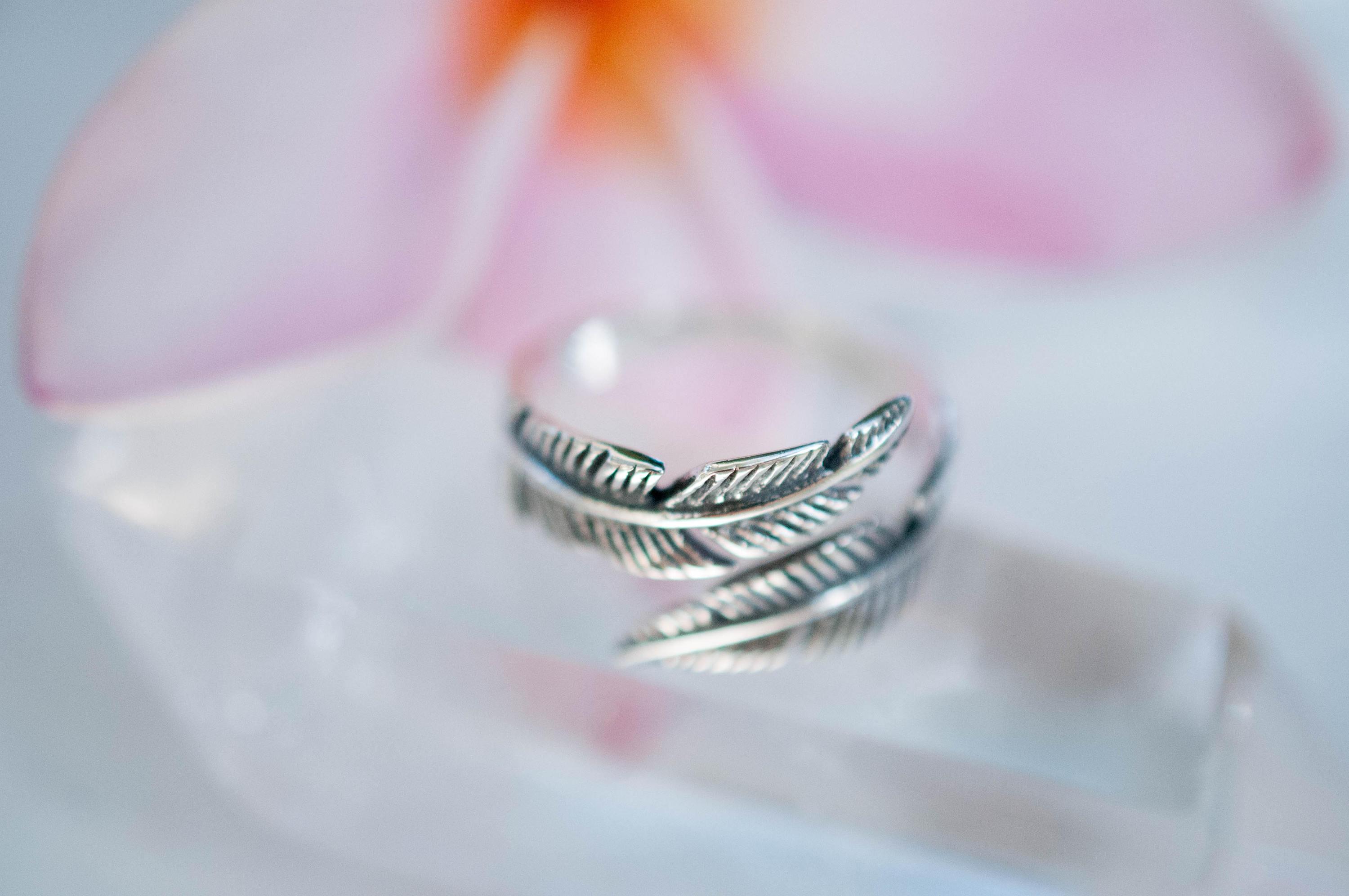 Camburi Leaf Ring ~Sterling Silver 925~ SMR001 - Maresia Jewelry